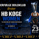 HB Køge Women er danske mestre