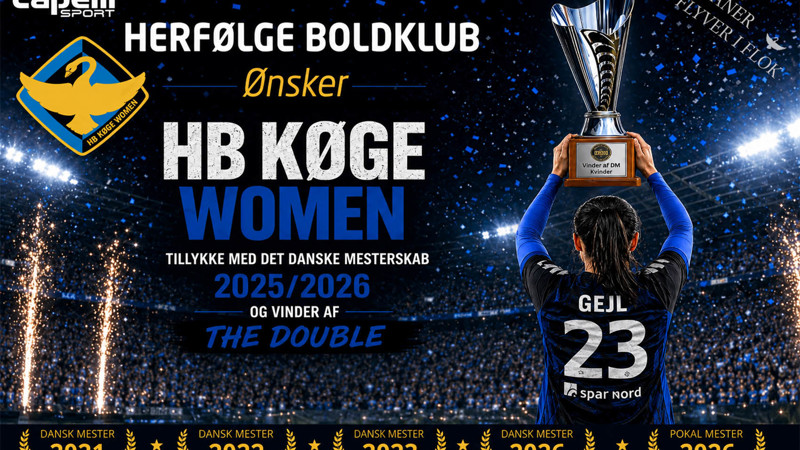 HB Køge Women er danske mestre
